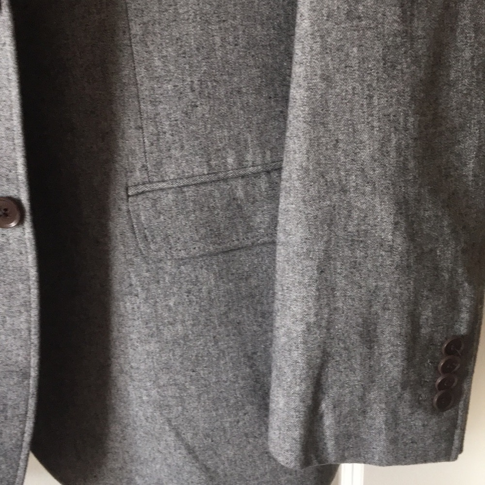 Grey Banana Republic Cotton Blazer - Picture 6 of 8